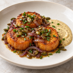 Sweet Potato Fondant, Cider–Mustard and Chives - Fresh Start 30: A Journey To Better Health Sweet Potato Fondant, Cider–Mustard Dressing and Chives